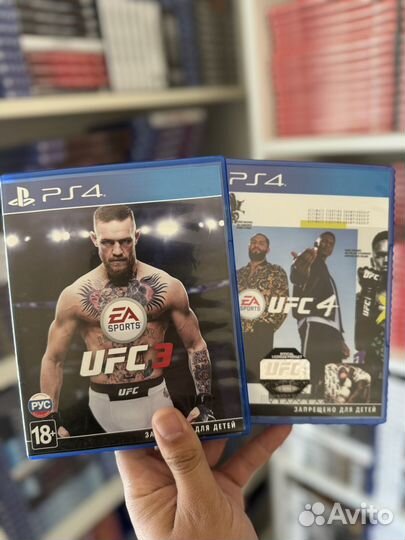Ufc 3/4 ps4/ps5 бу