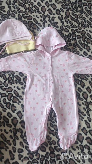 Комбинезон для новорожденного 62:68 (пакетом)