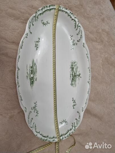 Антикварное блюдо. delft. Англия