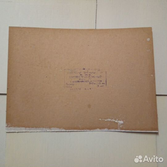 Холсты грунтованные на картоне (Картон), за 6 шт