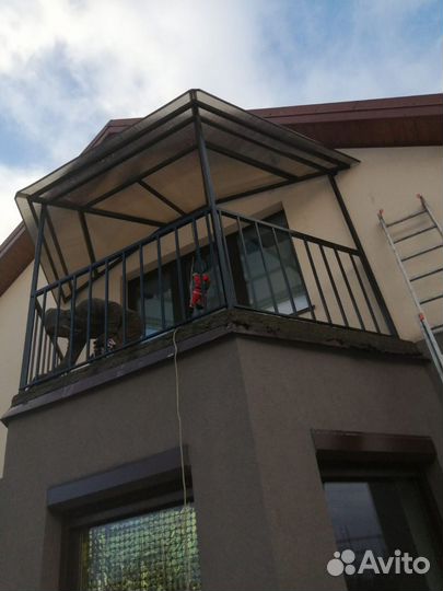 Навесы козырьки ворота заборы