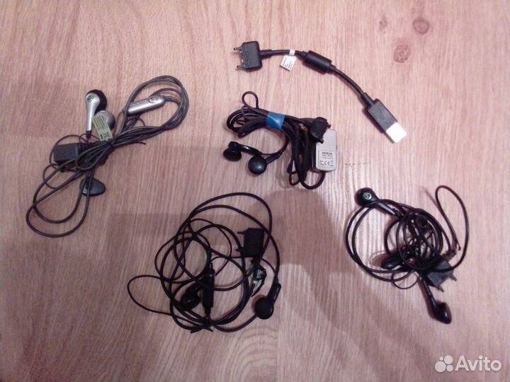Наушники Siemens, Nokia, Sony Ericsson