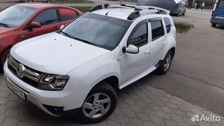 Багажник на крышу Renault Duster, Hunter, серые