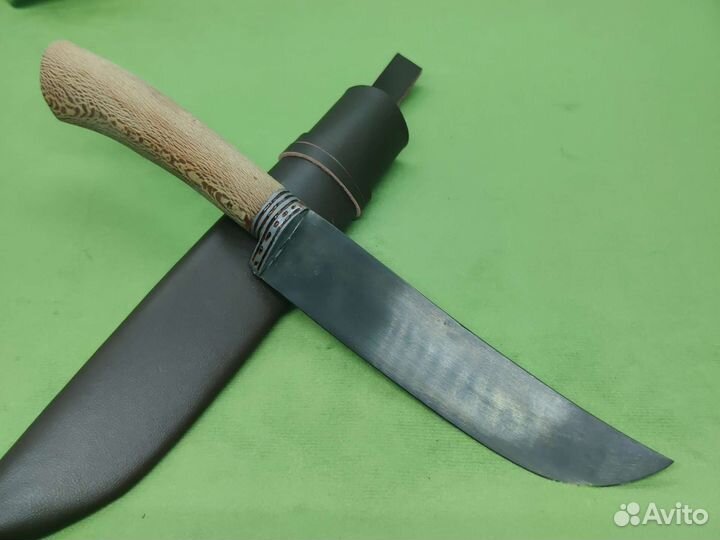 10 шт. Нож пчак в ножнах дер.ручка. Клинок 13см