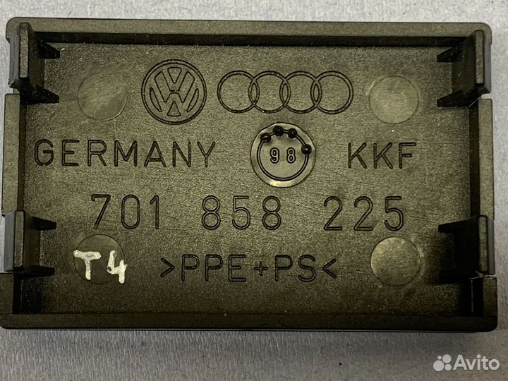 Заглушка в консоль VW T4