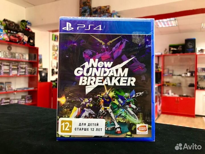Диск PS4 New Gundam Breaker (Новый)