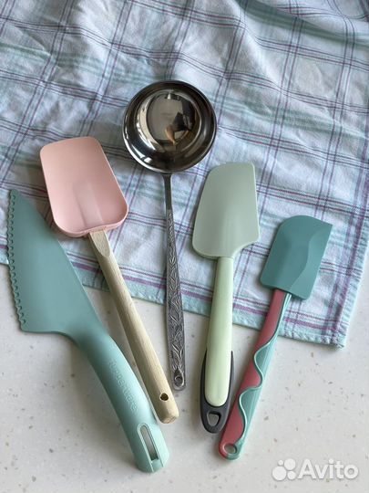 Лопатки силиконовые IKEA, tupperware
