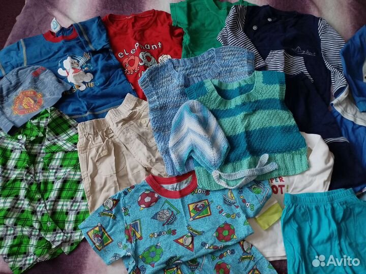 Детские вещи 2-4 года (2 пакета)