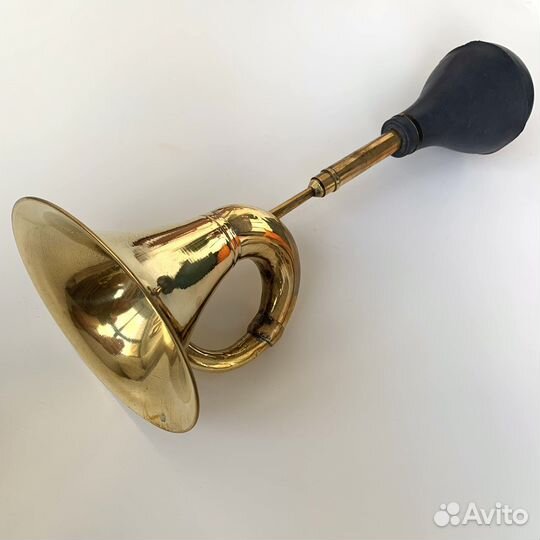 Клаксон латунь большой