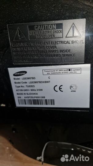 Телевизор samsung LE52M87BD