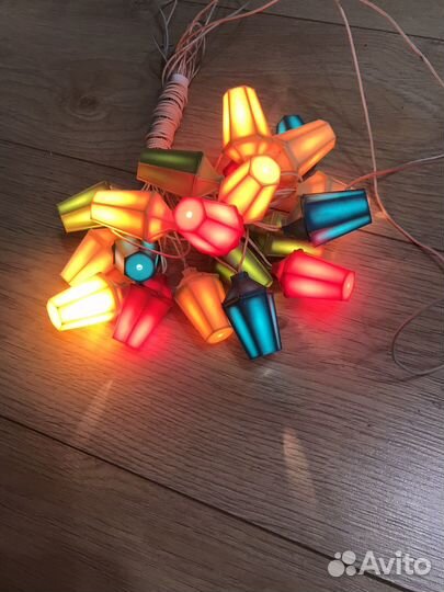 Елочная гирлянда СССР