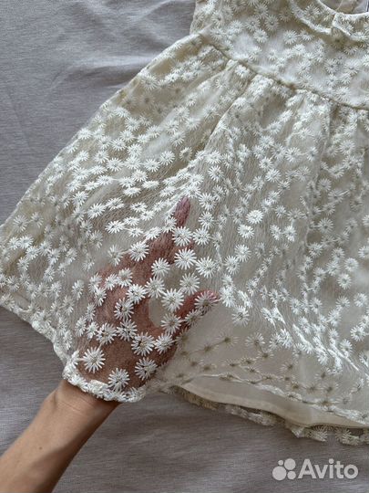 Платье для девочки нарядное 104 110 zara