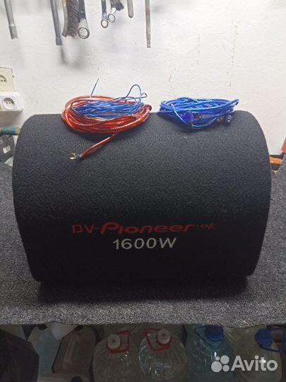 Активный сабвуфер dv pioneer ok 1600w