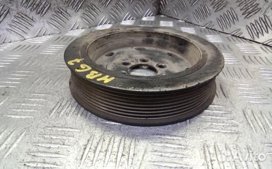 Шкив коленвала демпферный дизельный land rover dis