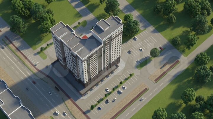 2-к. квартира, 61,2 м², 3/17 эт.