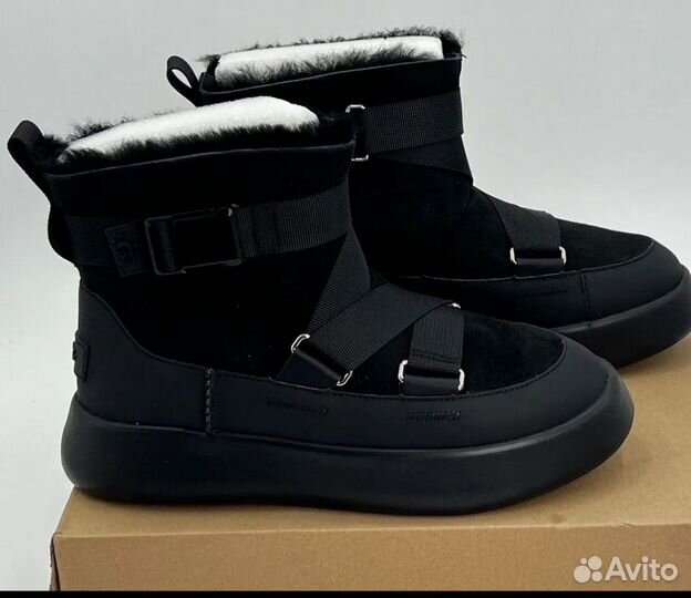 Угг Ugg Boom Buckle Boot Black