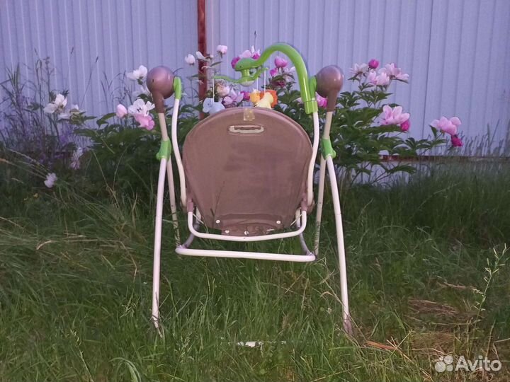 Детские электронные качели