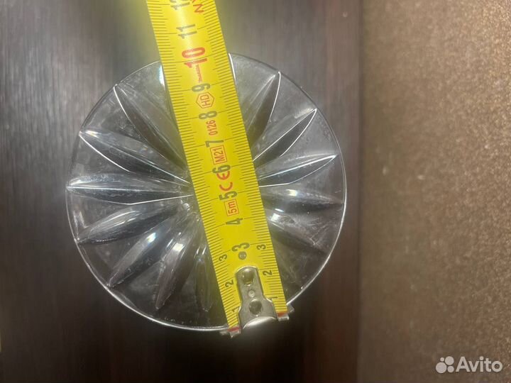 Хрустальная конфетница на ножке СССР