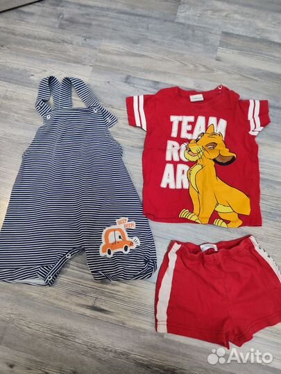 Пакет одежды для мальчика р. 80