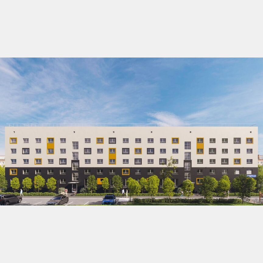 1-к. квартира, 47,6 м², 5/5 эт.