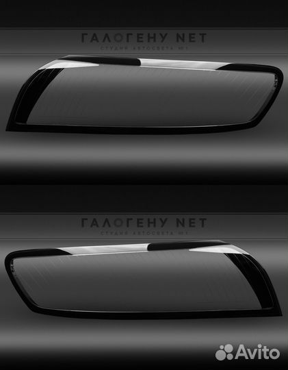 Стекла фар Volvo S40 2008-2011 левое правое