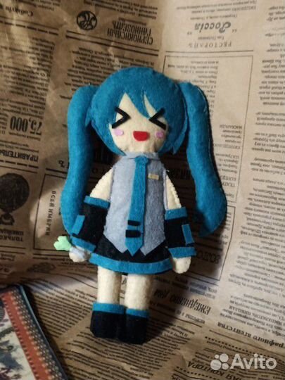 Аниме игрушки из фетра 21см