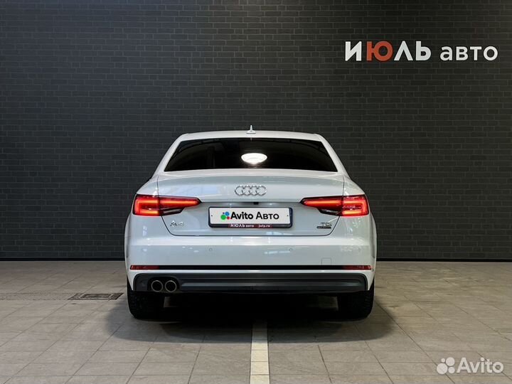 Audi A4 2.0 AMT, 2017, 168 468 км