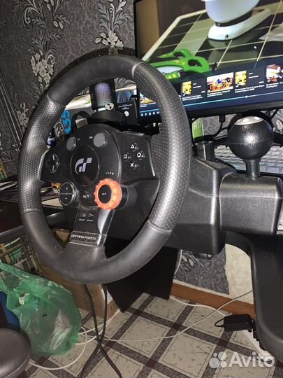 Руль logitech driving force gt 900
