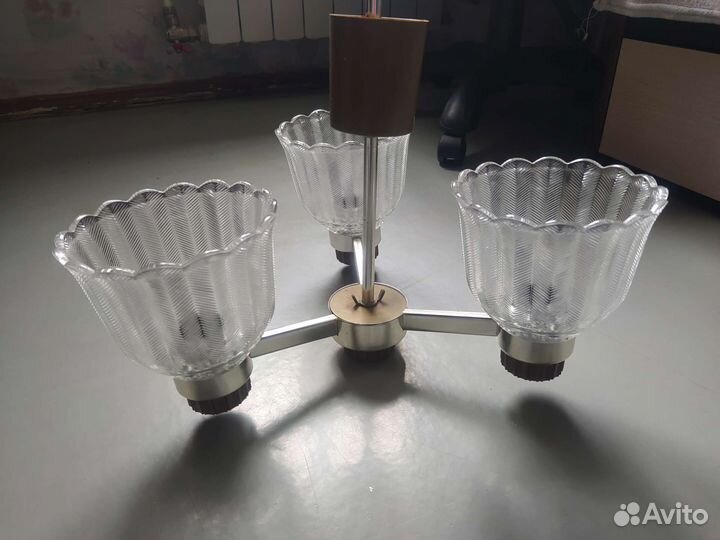 Хрустальная люстра СССР