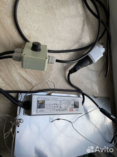 Готовый гроубокс освещение удобрения и вентилятор