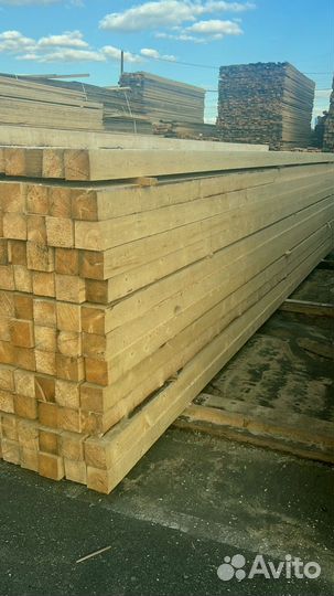 Брус обрезной 150х200х6000мм ГОСТ