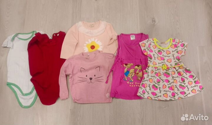 Вещи пакетом для девочки 86