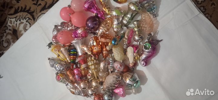 Елочные игрушки СССР