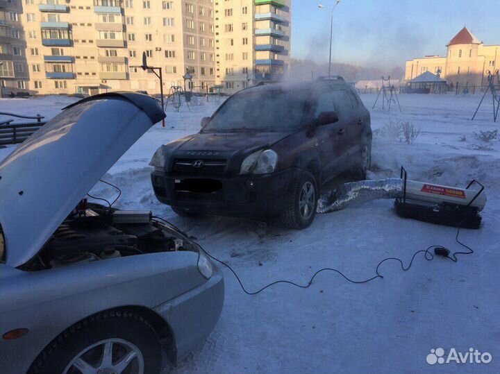 Отогрев и запуск авто