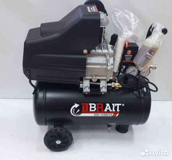 Компрессор воздушный brait км-1500/24