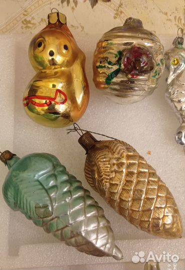 Елочные игрушки СССР в реставрацию