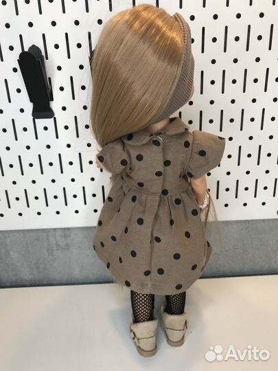 Платье+ повязка на куклу Паола Рейна