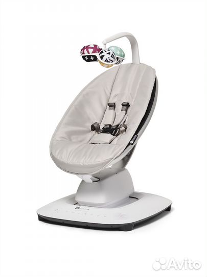 4moms mamaRoo New серебро электрокачели
