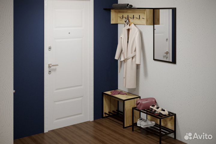 Тумба под вешалку Ригель 2 (900)