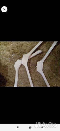 Вешалки для одежды. Плечики толстые