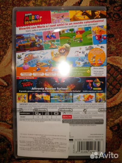 Super Mario 3D World + Bowser's Fury Nintendo Новы