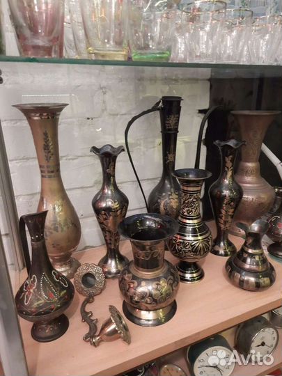 Вазы индия.винтаж