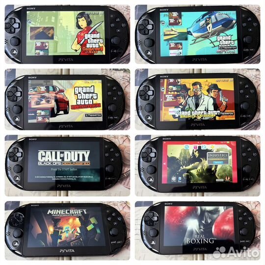 Sony PS Vita Oled, Slim, PSP 3008 шитая