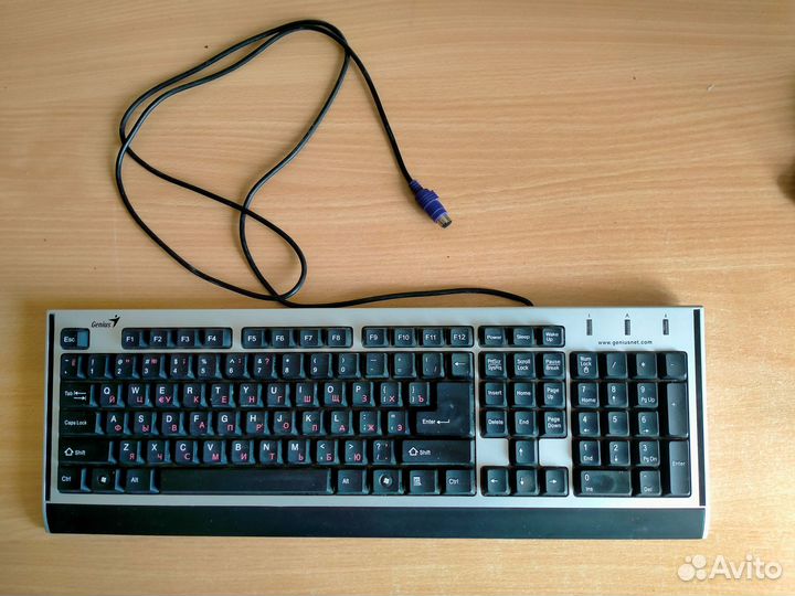 Клавиатура для компьютера чёрная Genius KB-06X2