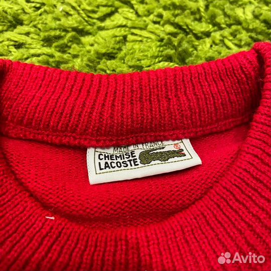 Кофта свитер Lacoste Vintage