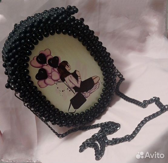 Сумка из бусин