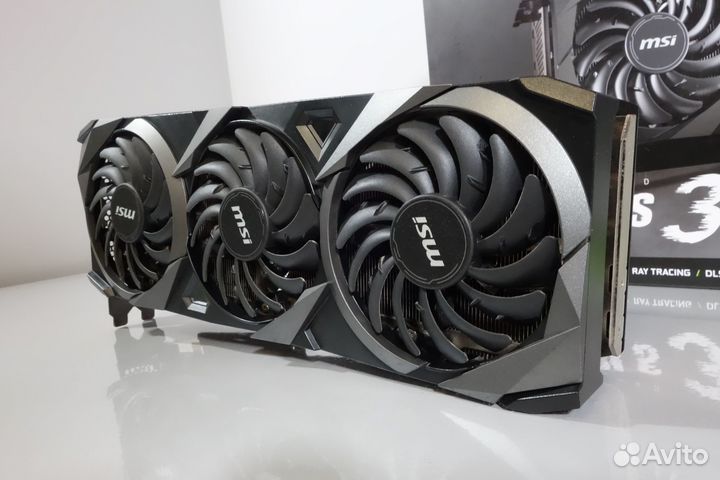 Видеокарта MSI GeForce RTX 3080 ventus 3X plus OCV