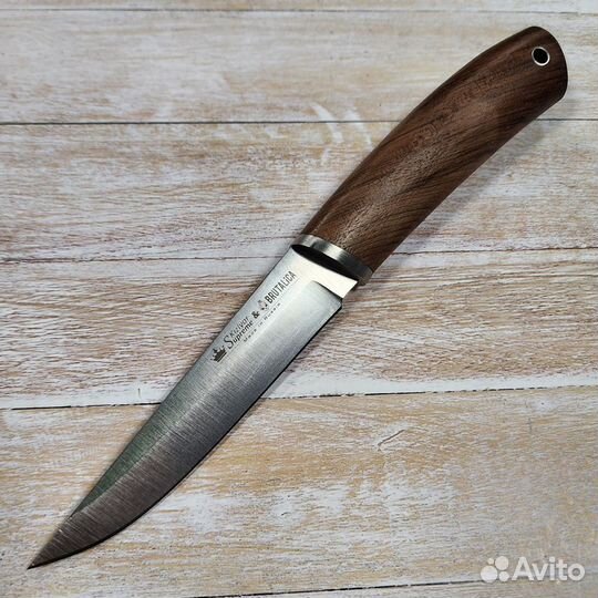 Нож нескладной malamute Niolox ст.AUS8 (SW WH LS)