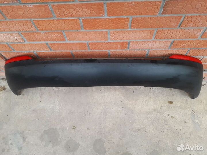 Накладка на задний бампер kia cerato 3