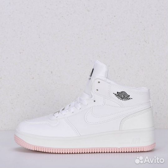 Кроссовки Nike Air Jordan 1 Mid UV Reactive арт 3931 37